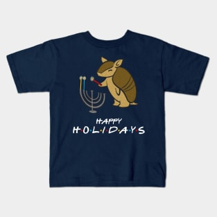 The Holiday Armadillo Kids T-Shirt